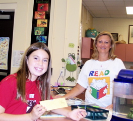 Susie Gorick is the Media Specialist. Ms. Gorick has been teaching at R. B. Hunt for 25 years and has been the Media Specialist for the past 8 years.